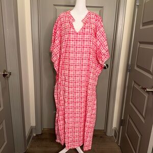 Kate Spade Pink Checkered Dress